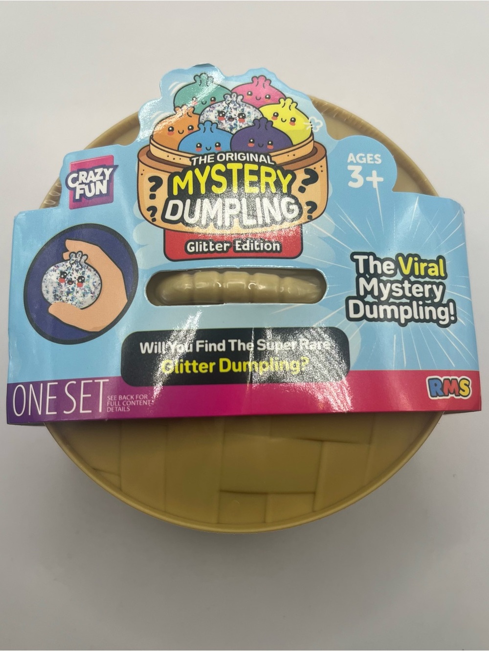 The Viral Mystery Dumpling Glitter Squishy Toy
